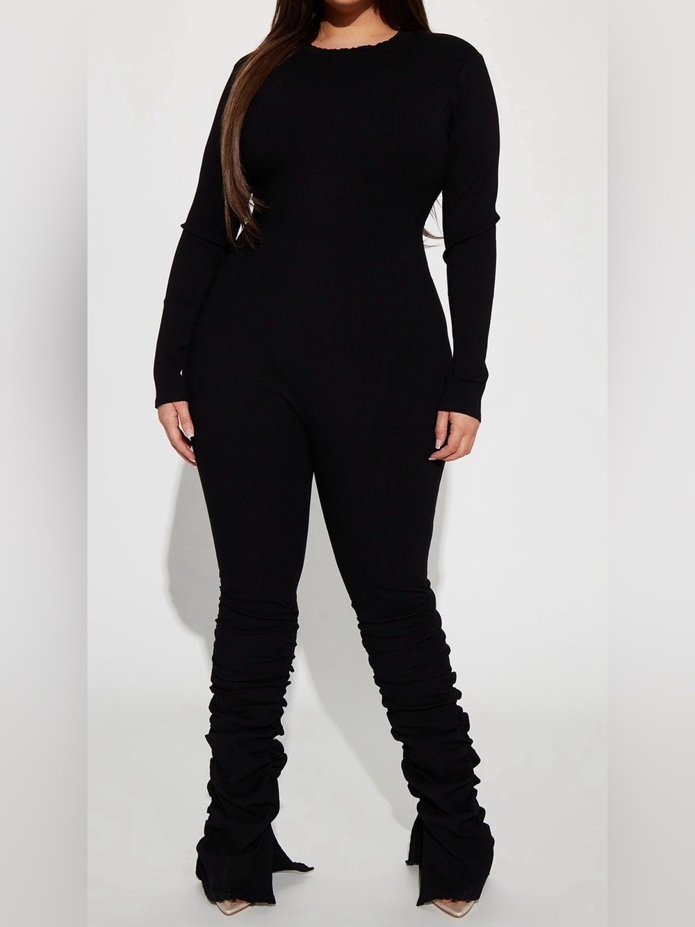 Claudia Snatched Jumpsuit - Black